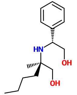 (image for) MC085032 (R)-2-(((R)-2-Hydroxy-1-phenylethyl)amino)-2-methylhexan-1-ol
